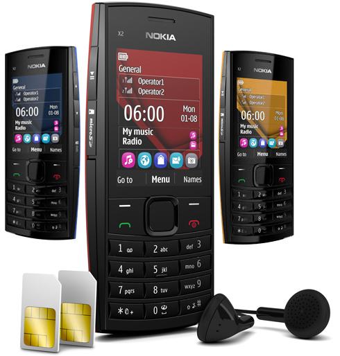 Nokia X2-02 2SIM 3