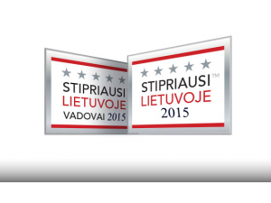 Stipriausi Lietuvoje 2015