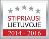 Ženkliukas stipriausi Lietuvoje 2014-2016